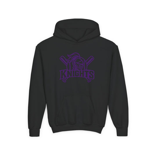 Youth Heavy Blend Hooded Sweatshirt - Purple