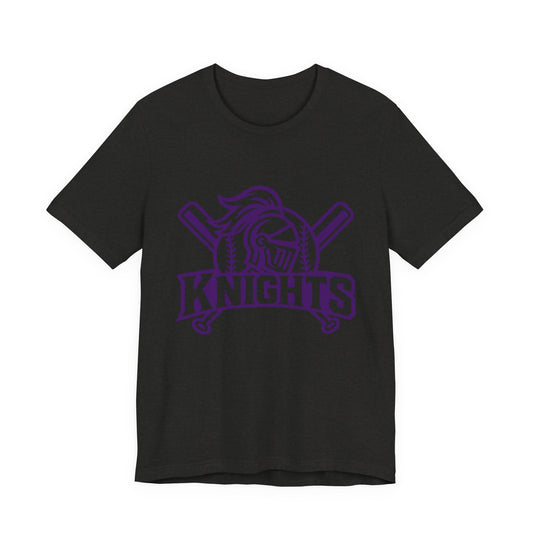 Unisex Jersey Short Sleeve Tee - Purple