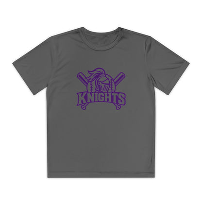 Youth Performance Tee - Purple
