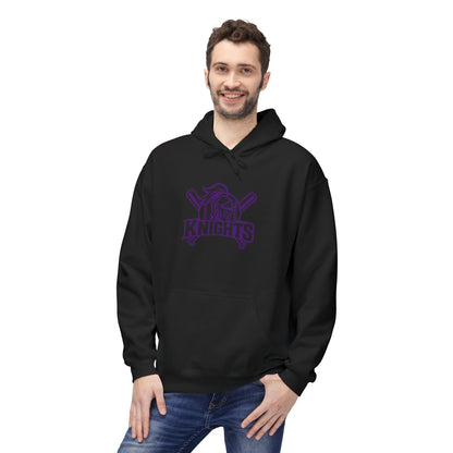 Unisex Midweight Softstyle Fleece Hoodie - Purple