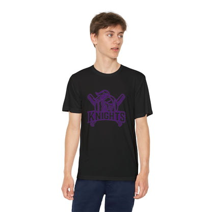 Youth Performance Tee - Purple