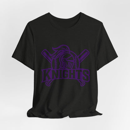 Unisex Jersey Short Sleeve Tee - Purple