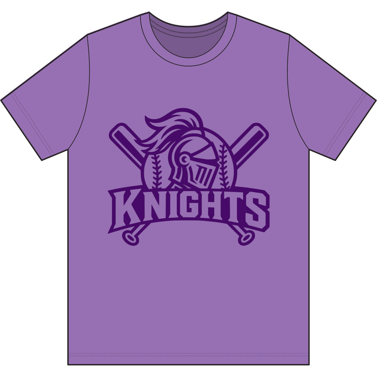 Unisex Tri-Blend Tee - Purple