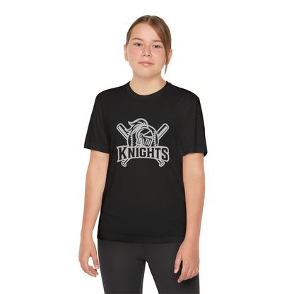 Youth Performance Tee - Silver