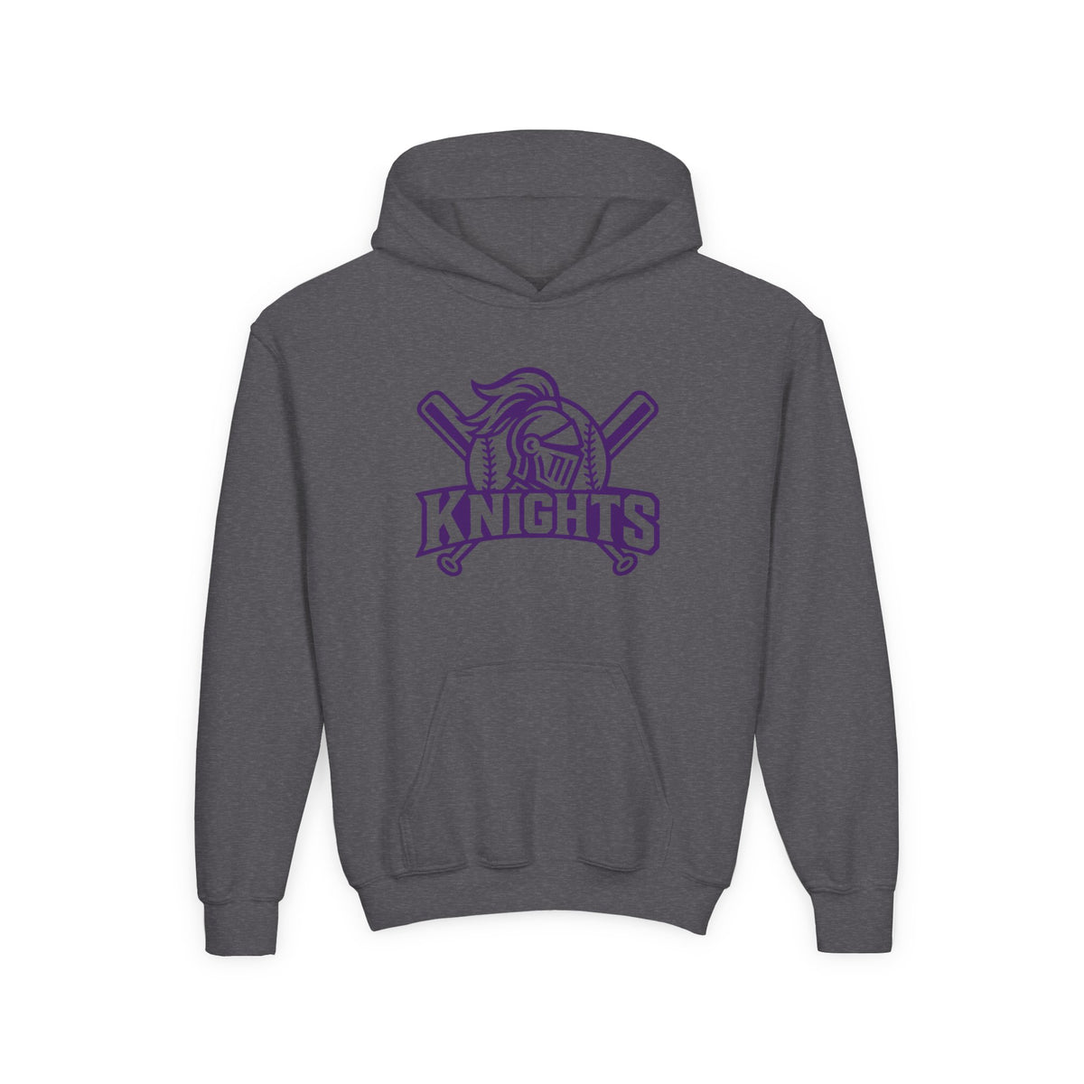 Youth Heavy Blend Hooded Sweatshirt - Purple
