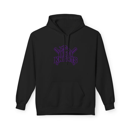 Unisex Midweight Softstyle Fleece Hoodie - Purple