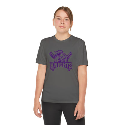 Youth Performance Tee - Purple