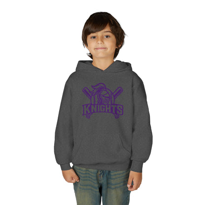 Youth Heavy Blend Hooded Sweatshirt - Purple