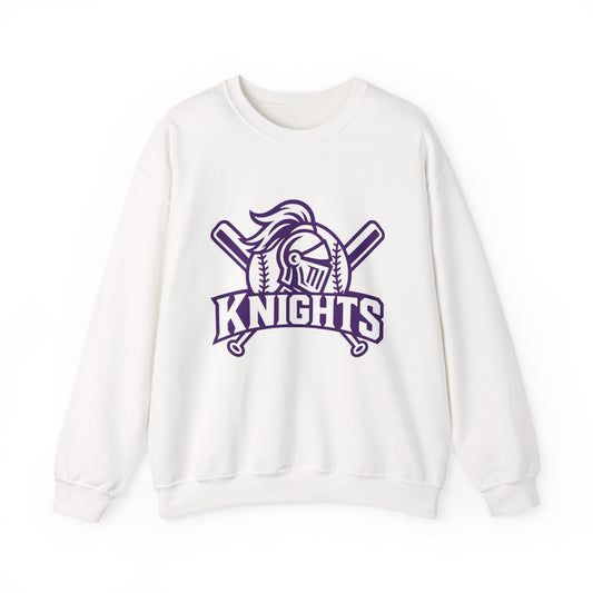 Gildan Unisex Heavy Blend™ Crewneck Sweatshirt - Purple