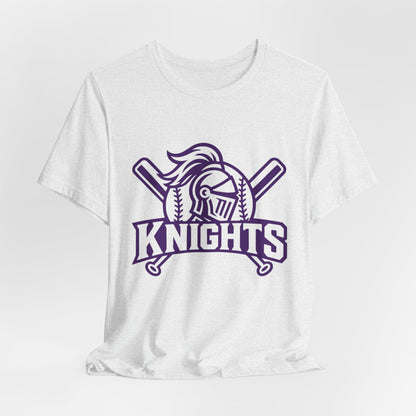 Unisex Jersey Short Sleeve Tee - Purple