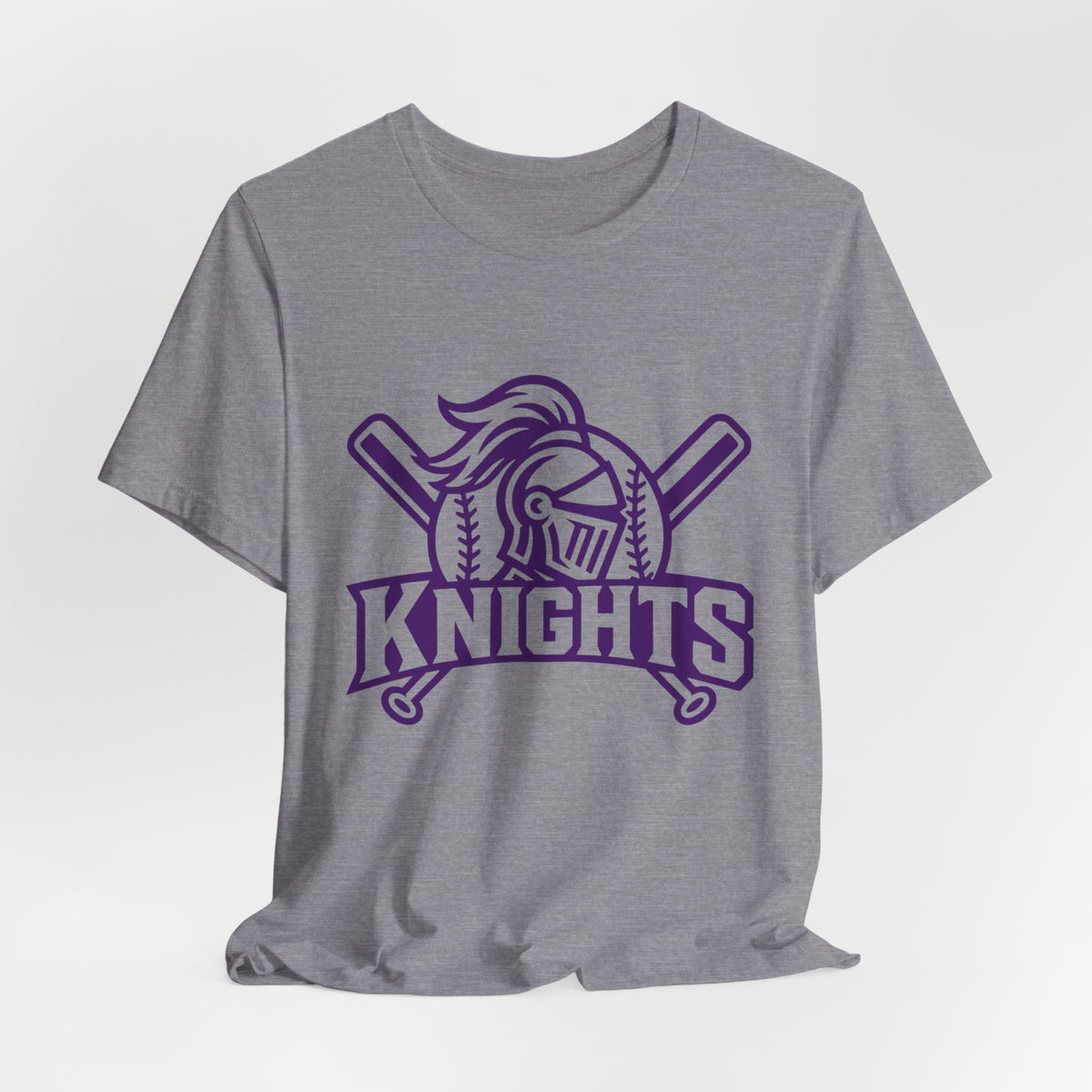 Unisex Jersey Short Sleeve Tee - Purple