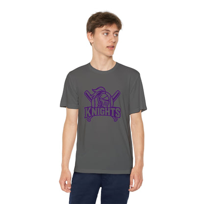 Youth Performance Tee - Purple