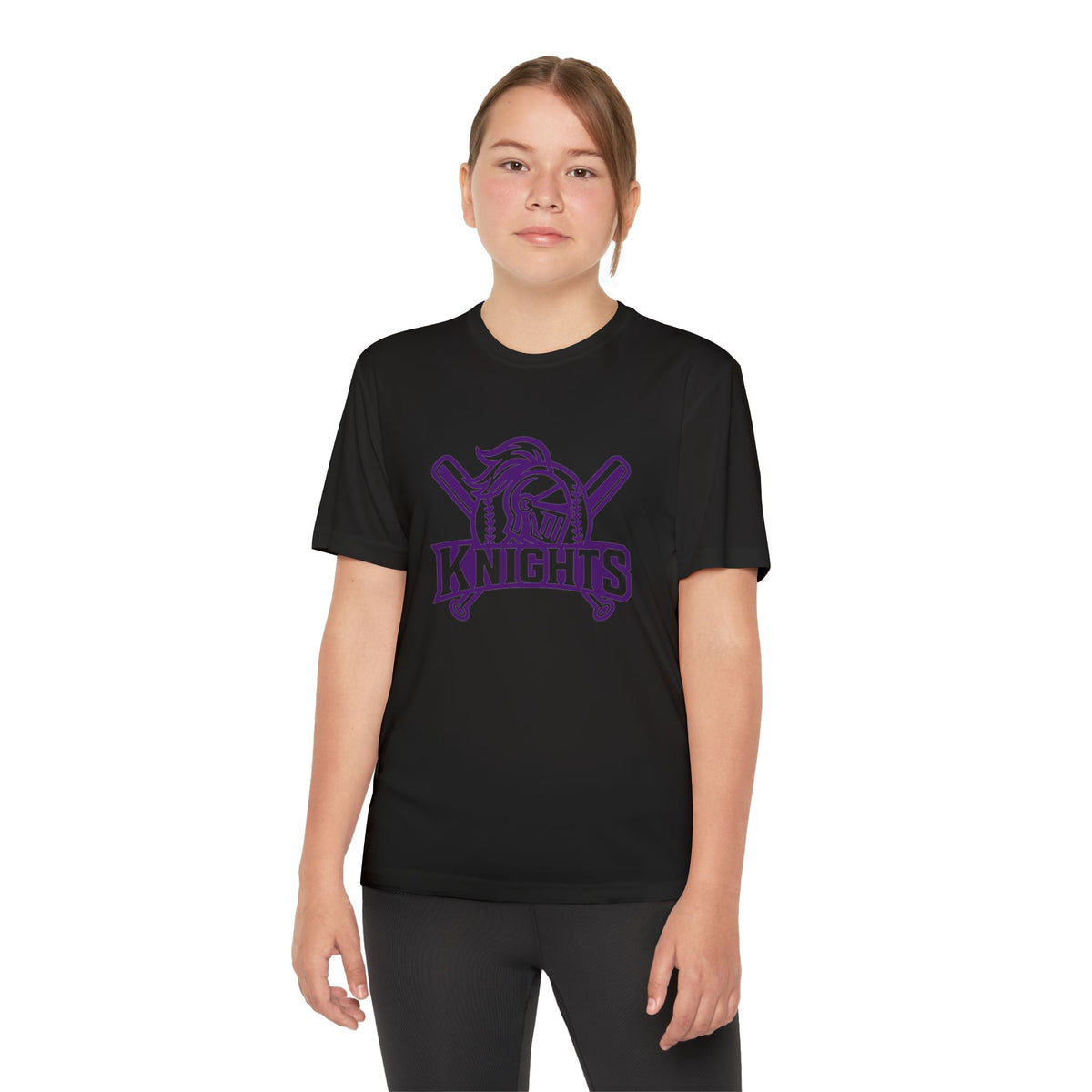 Youth Performance Tee - Purple