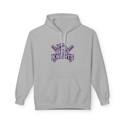 Unisex Midweight Softstyle Fleece Hoodie - Purple