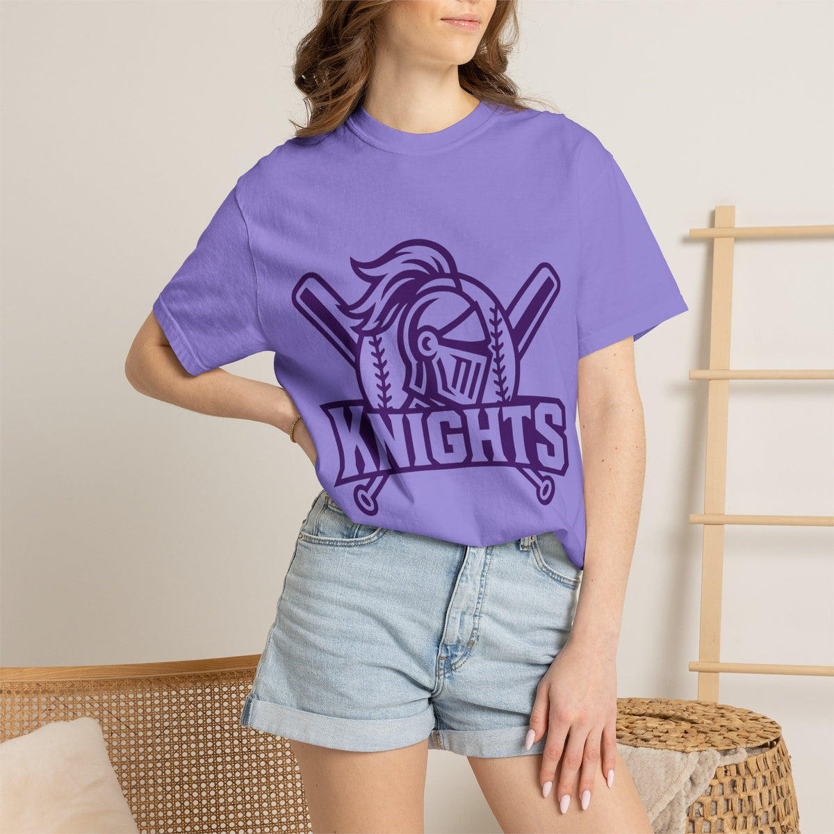 Unisex Comfort Colors Garment-Dyed T-shirt - Purple