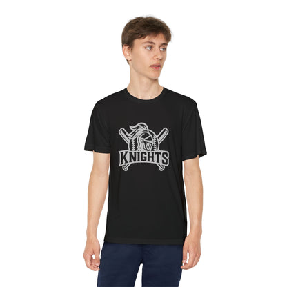 Youth Performance Tee - Silver