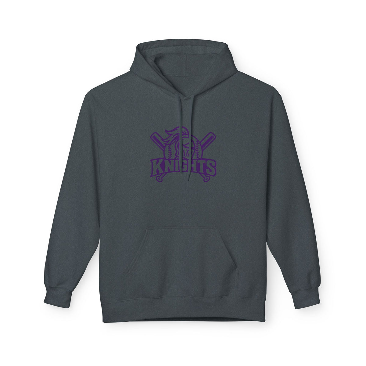 Unisex Midweight Softstyle Fleece Hoodie - Purple