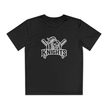 Youth Performance Tee - Silver