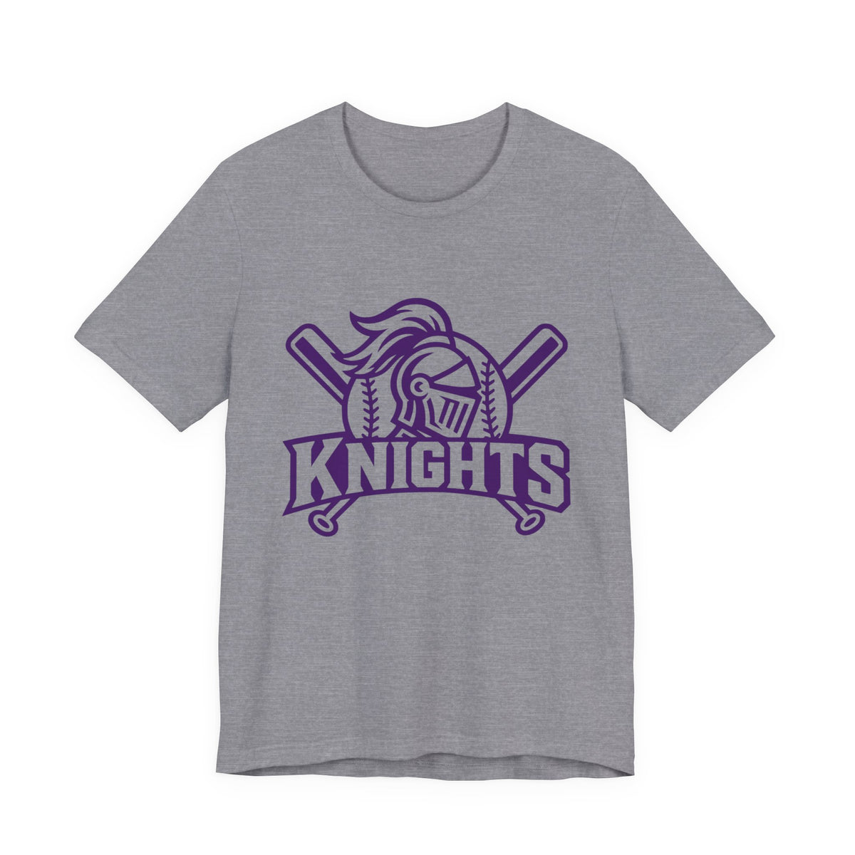 Unisex Jersey Short Sleeve Tee - Purple