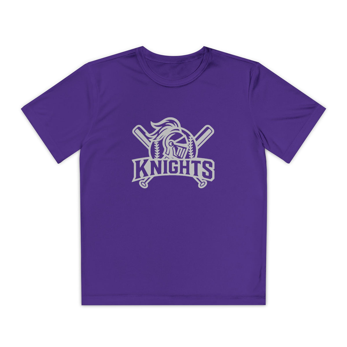 Youth Performance Tee - Silver