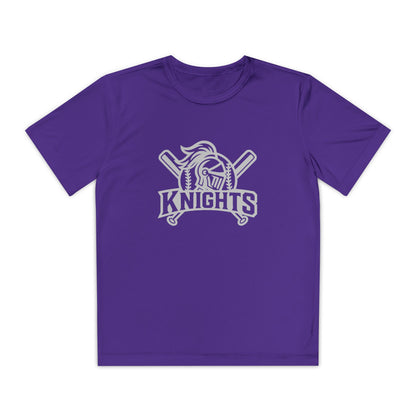 Youth Performance Tee - Silver