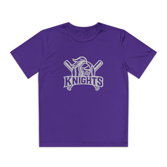 Youth Performance Tee - Silver